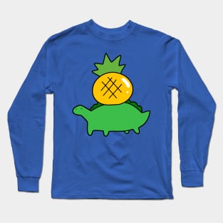 Pineapple Stegosaurus Long Sleeve T-Shirt